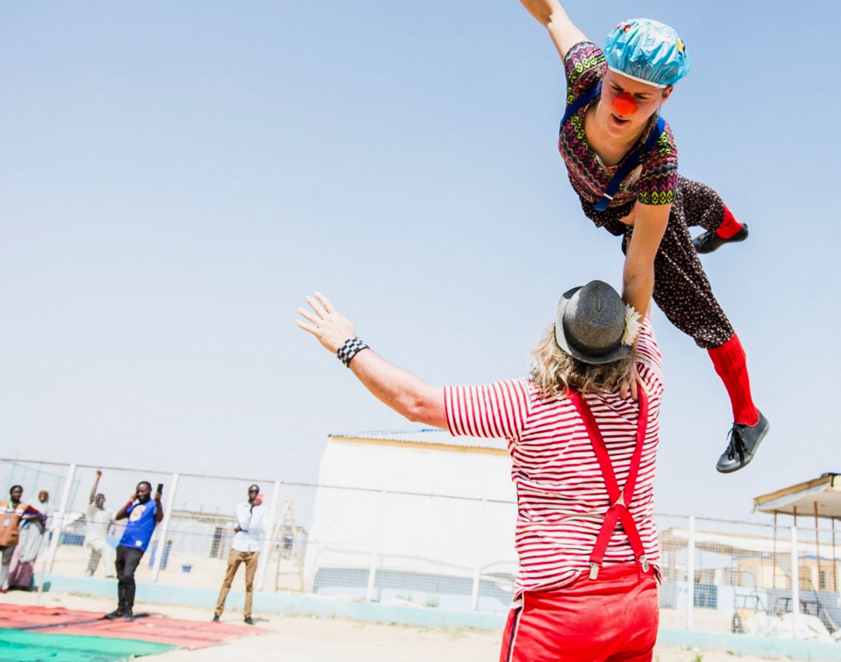 Targetaid Clowner Utan Gränser 1220X960