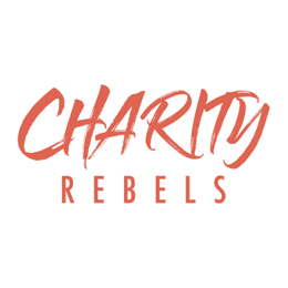 Charity Rebels Logo Red On White Tp