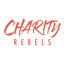 Charity Rebels Logo Red On White Tp