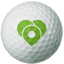 Targetaid Golfball Logo Greenheart Tp
