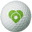 Targetaid Golfball Logo Greenheart Tp